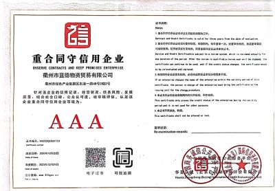 Certificates